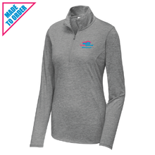 Load image into Gallery viewer, Women's PosiCharge ® Tri-Blend Wicking 1/4-Zip Pullover (LST407/XFER)