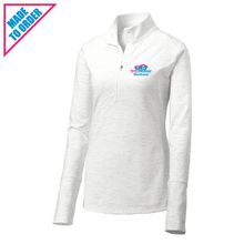 Load image into Gallery viewer, Women's Sport-Wick ® Stretch Reflective Heather 1/2-Zip Pullover (LST855)