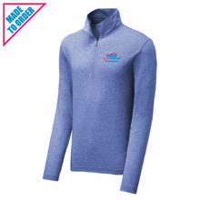 Load image into Gallery viewer, Men's PosiCharge ® Tri-Blend Wicking 1/4-Zip Pullover (ST407/XFER)