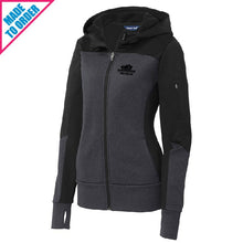 Load image into Gallery viewer, Women's Colorblock Zip Hoodie (LST245)